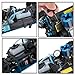 BINGXMF Nitro RC Cars 1/10 Two Speed Nitro Gas Power Car for Adults - Fast Drift 4WD 80KM/H Metal Chassis Gas Off Road Short Course Truck (Black)