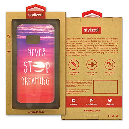 Stylizedd Htc One M9 Slim Snap Case Cover Matte Finish - Don't Stop Dreaming