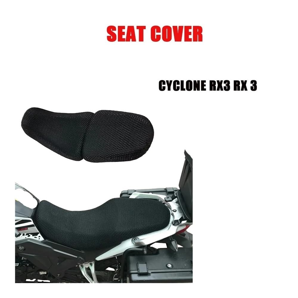 Copertura in rete for sedile antiscivolo impermeabile for moto adatta for ZongShen RX3