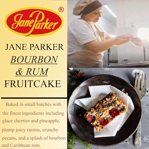 Jane Parker Fruitcake Bourbon & Rum Fruit Cake 1 Pound (16 Ounce) Loaf thumb #1