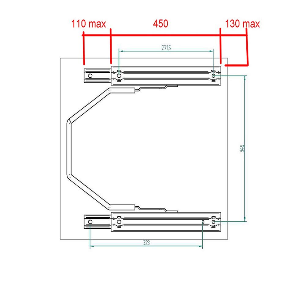 Sparco CORREDERA ASIENTO 00493