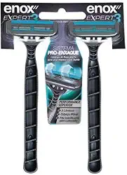 Enox Aparelho De Barbear 3 Lâminas Par