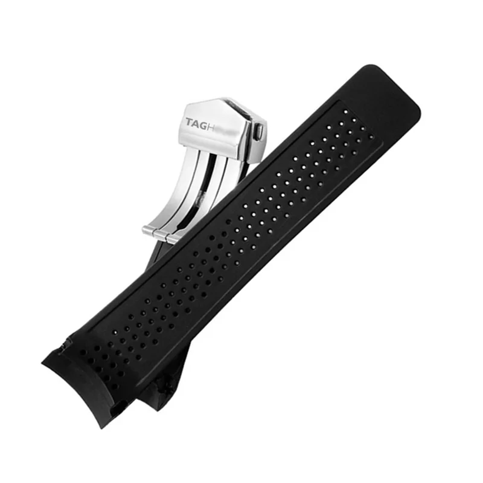 Cinturino in silicone sostitutivo per TAG HEUER Nastro traspirante Super Carlisla Racing Diving Cinturino in gomma per uomo e donna 22 24MM