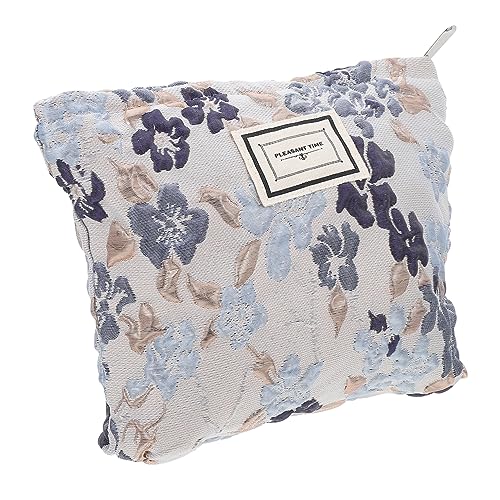 Trousse de toilette portable FRCOLOR 4 pièces avec motif floral pour cosmétiques femme