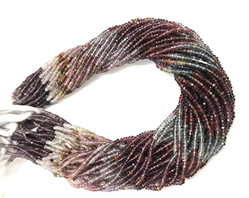 Perles spinelle de 2 mm en pierres fines pour la confection de bijoux en micro perles