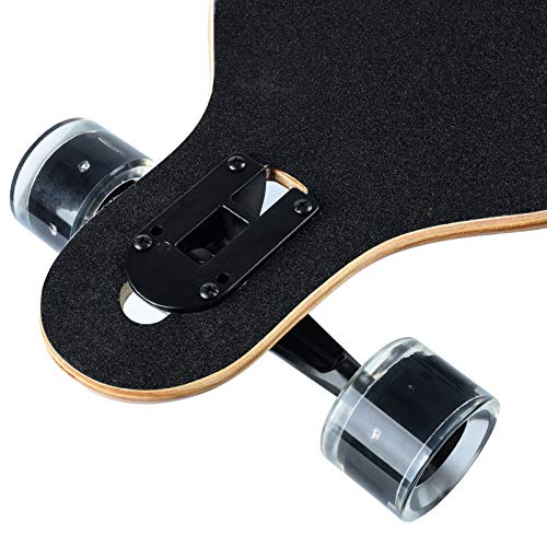 Longboard 8 Strati di Acero Flessibile Skateboard