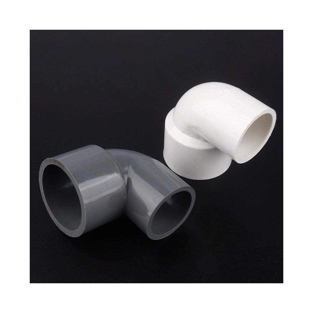 Tubo de PVC 50pcs / lot 32 25mm a 20mm PVC 25 La reducción de las articulaciones del codo peces de acuario tanque agrícola riego de jardines Conectores tubería de agua tubo