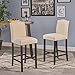 Christopher Knight Home Markson KD Barstools, 2-Pcs Set, Ivory