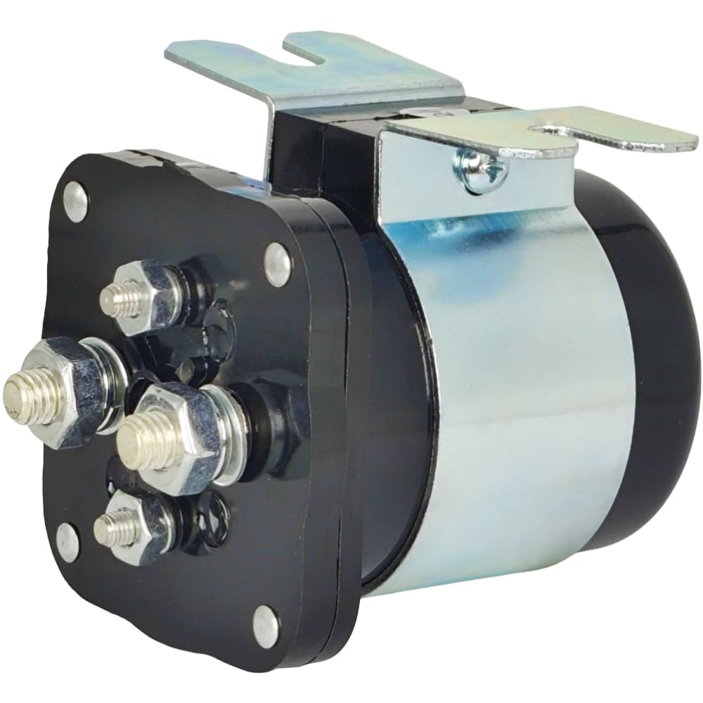 XYZIL 24V 200A Solenoid Contactor 586-905 586-114111 103101 Compatible with White Rodgers DC Power Relay Switch SPNO 4 Terminal Compatible with Cummins JLG Skyjack 3050692 3740068 146475 7750000111