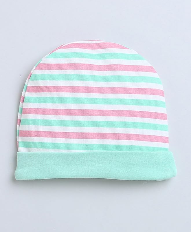 BUMZEE Peb9318 Baby-Mädchen, rund, Minzgrün und Pfirsich, 2 Stück