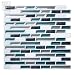 Tic Tac Tiles 10-Sheet Peel and Stick Self Adhesive Removable Stick On Kitchen Backsplash Bathroom 3D Wall Sticker Wallpaper Tiles in Como Bay