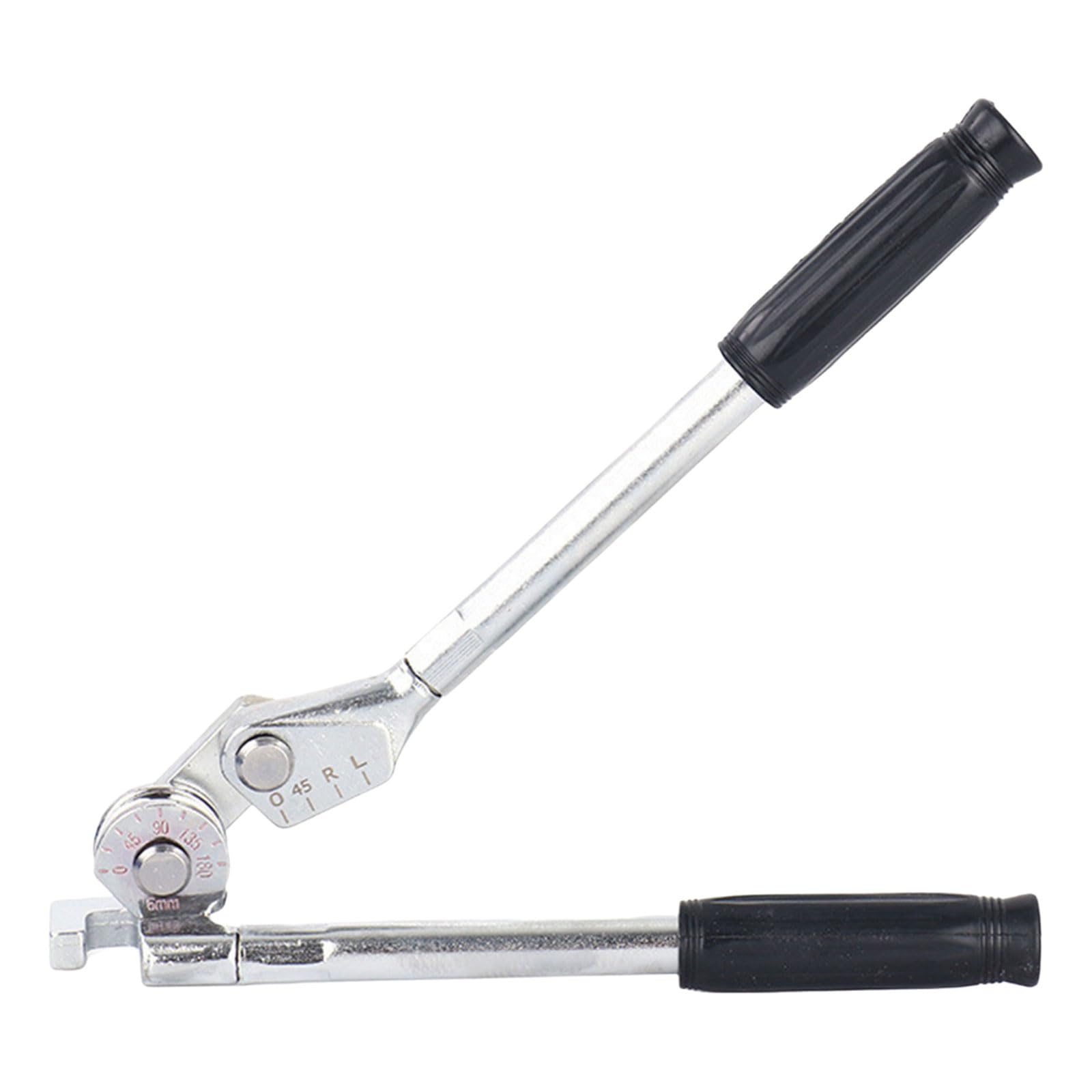 Manual Tube Bender Tubing Bender 180 Degree Pipe Bending Tool Coppers Tubing 6mm / 8mm Manual Tube Tool Iron