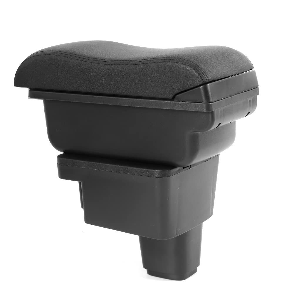 Konsola środkowa podłokietnik Organizator Box Wytrzymały i trwały materiał ABS PU Elegancki design Wygodny podłokietnik do akcesoriów wewnętrznych