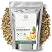 Dried Ginger Root 1 lb. (16 oz.), Contains Organic Non-GMO Ginger Root in BPA-Free Packaging, Ginger Root Tea, Dry Ginger, Cut & Sifted