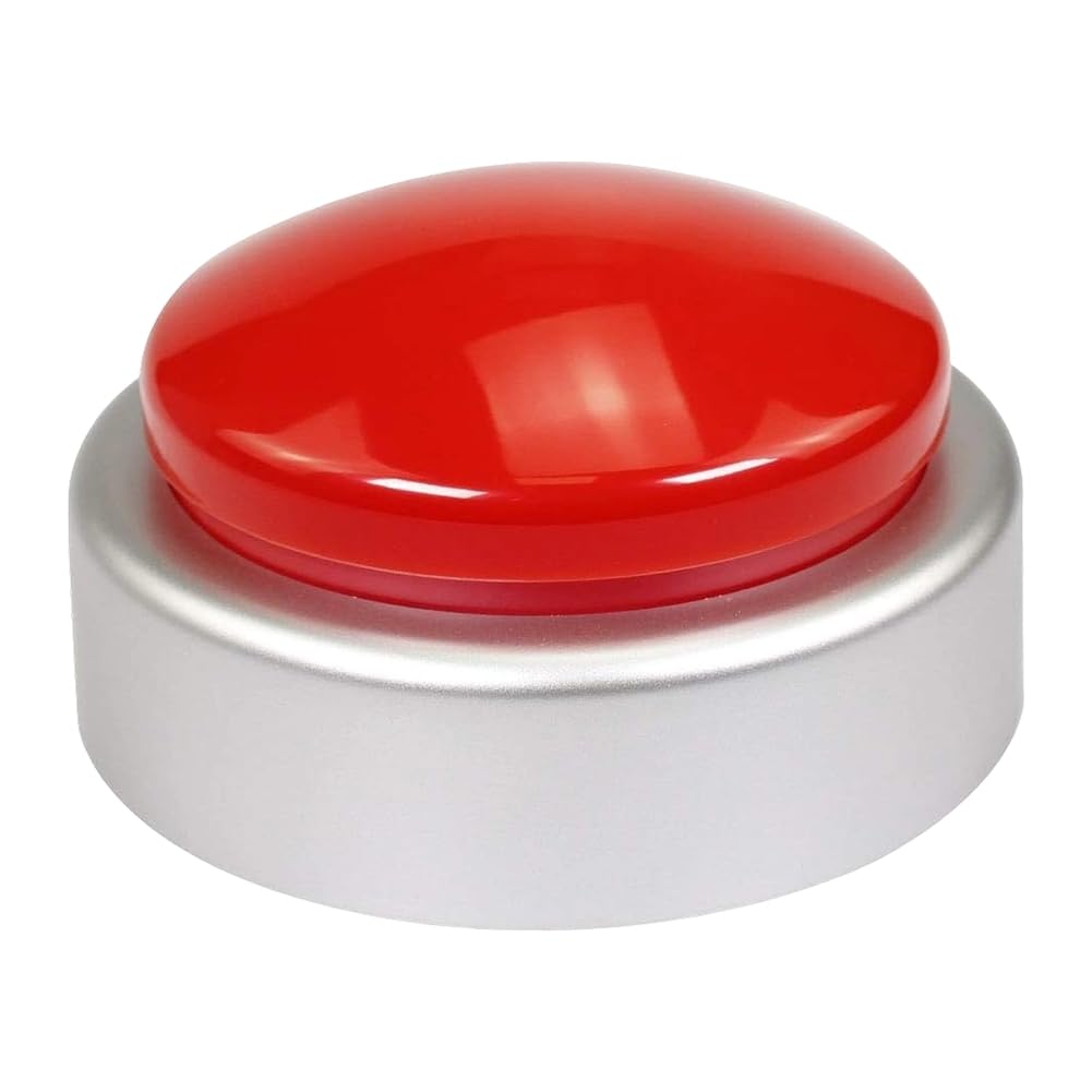 Hndhbfgrt Talking Clock, Extra Large Announcing Time, Date and Week of Day for Blind, for Blind Clock, Alarms