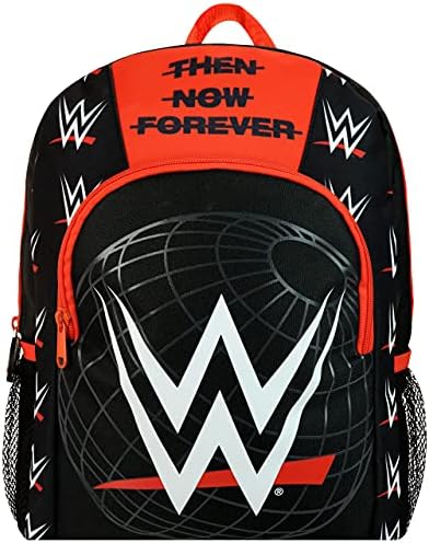 WWE Kids Backpack Set Black