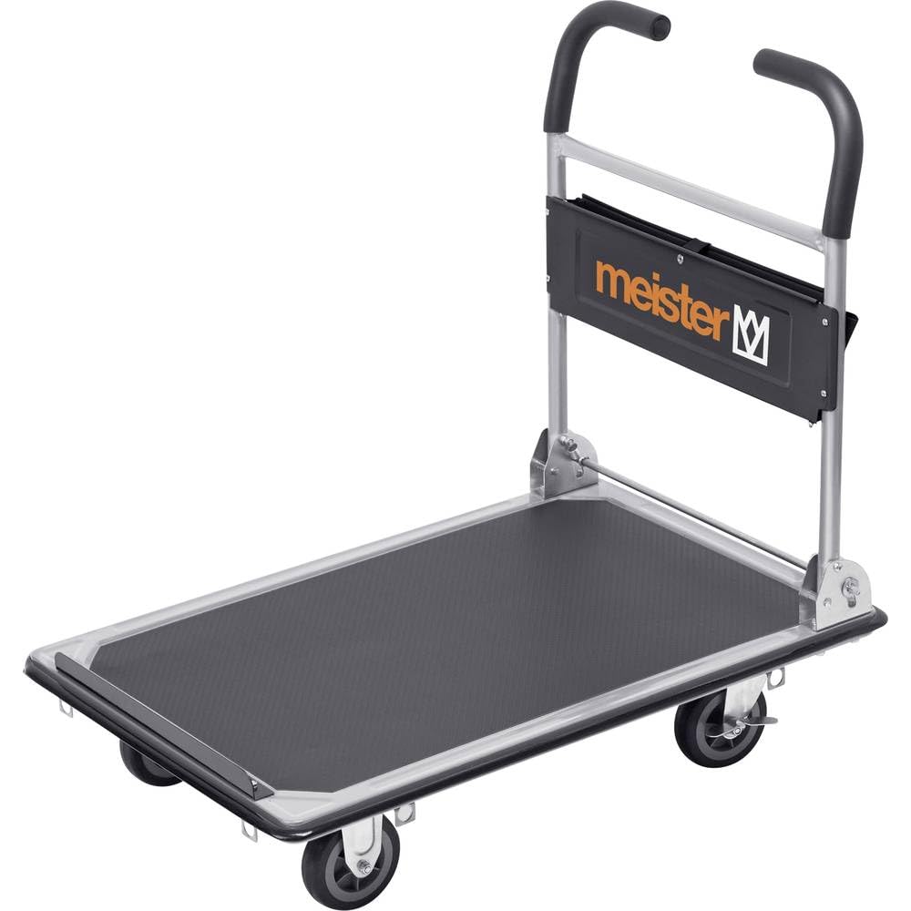 Meister 8985630 Chariot plateforme "cut-off" pliable 300 kg