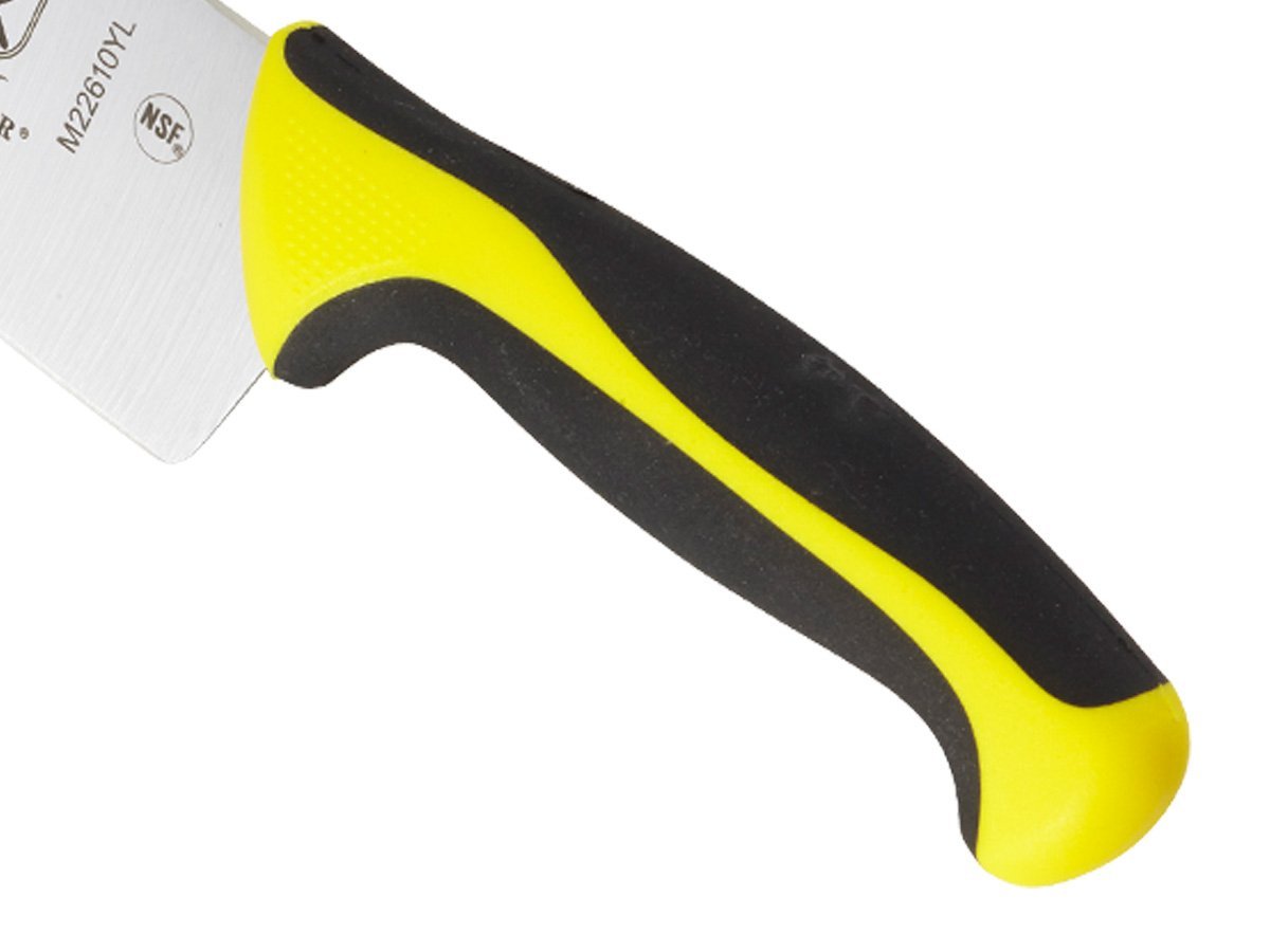 Mercer Culinary Couteau de Cuisine en Acier Inoxydable, Noir, Acier Inoxydable, Jaune, 38x10x3 cm