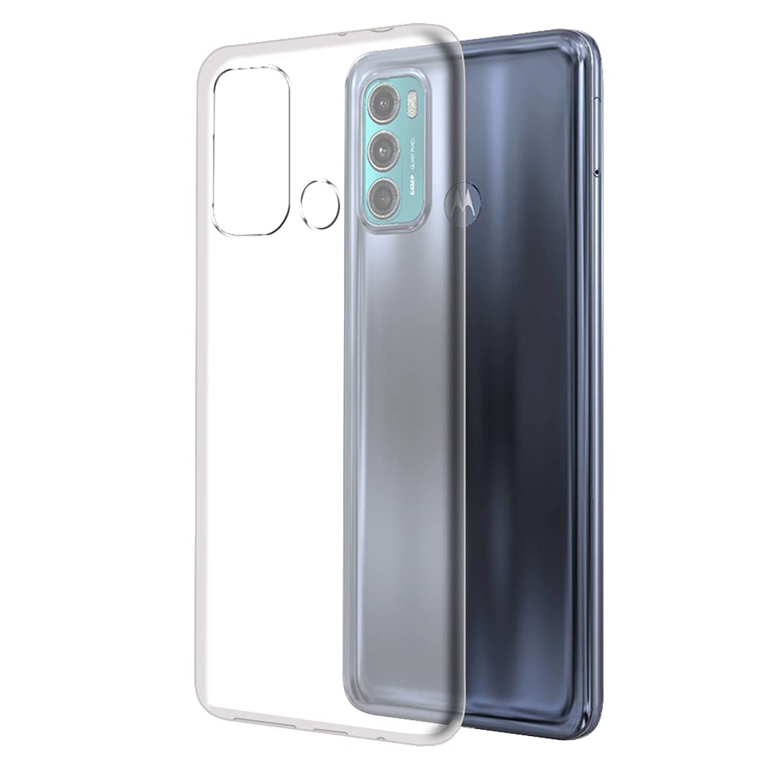 Fashionury Hand Held for Motorola Moto G60 (Silicone_Transparent) (B095SP3H5Z) Amazon Price History, Amazon Price Tracker