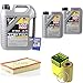 Produktbild QR-PARTS 69332616 Filter Set Inspektionspaket 7 Liter Liqui Moly Motoröl Top Tec 4100 5W-40 MANN-FILTER Luftfilter Ölfilter
