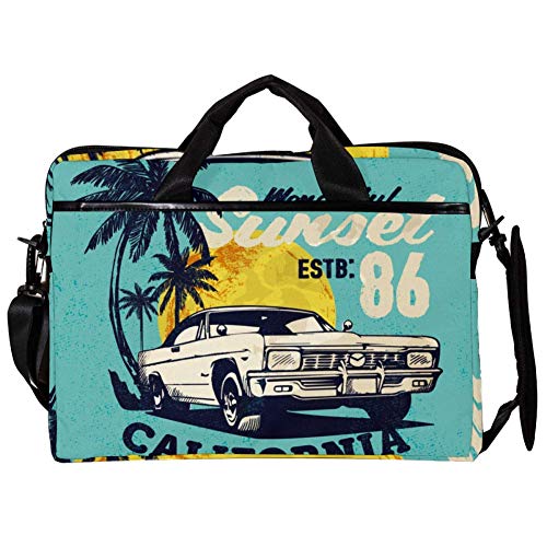Bolso bandolera para portátil de 14 a 15.4 pulgadas maletín de verano gris