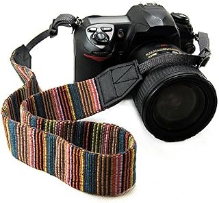CHMETE Bohemia Vintage Universal Adjustable Camera Camcorder Shoulder Neck Strap Belt with Harness