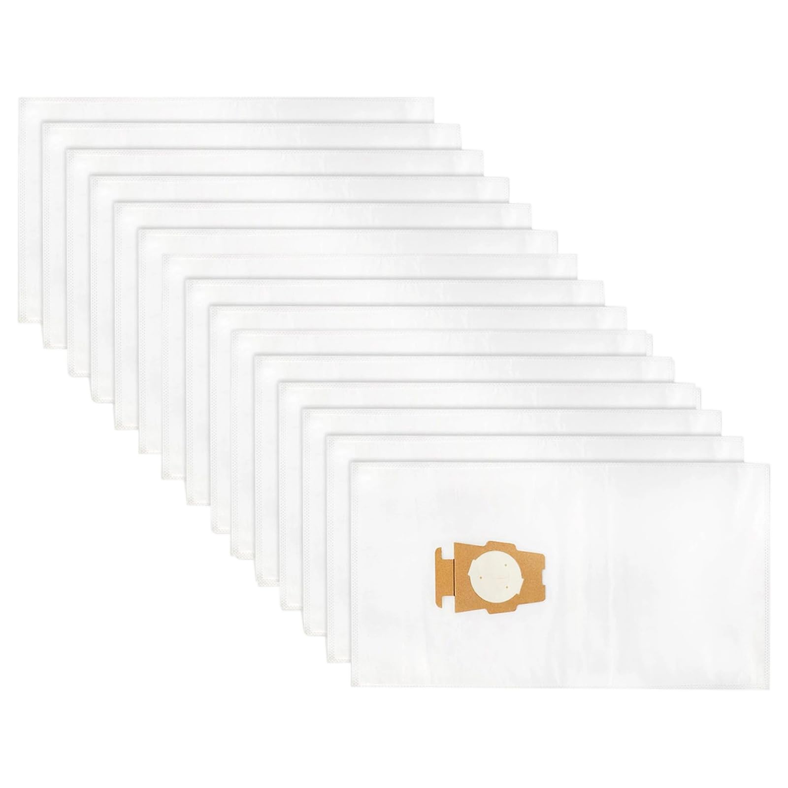 Jazuaiao 15 Pack Efficient Bags for Floor Machine 204811 Fiber Structure Nonwoven Fabric Bags