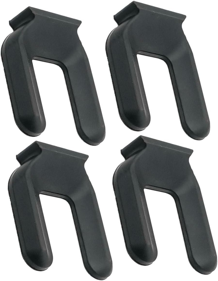 Mikikit 12pcs Wheel Stopper Pad for Wheels Skid Stoppers for Chairs Refrigerators