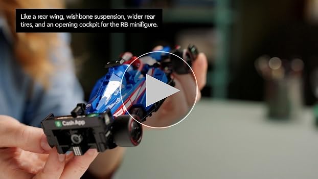 Amazon.com: LEGO Speed Champions Visa Cash App RB VCARB 01