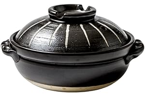 Donabe Japanese Hot Pot - Vaguelly Japanese Ceramic Casserole Earthenware Clay Pot