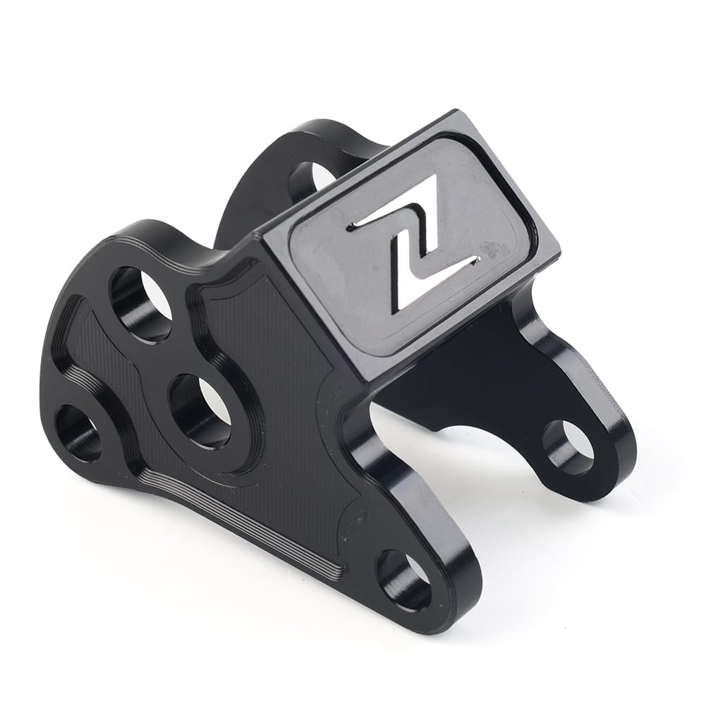 FSFY Kit di collegamento per abbassamento sospensioni moto, Set di collegamenti per abbassamento sospensioni posteriori in alluminio da 1 pezzo per Vespa Sprint 150 Primavera 150,Nero