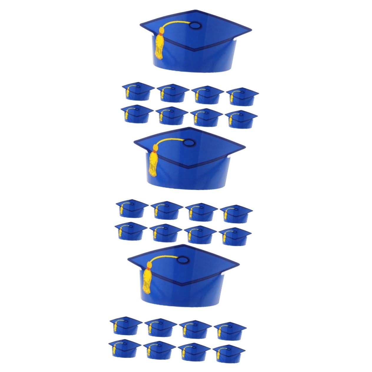 36pezzi Per Decorazioni Te Per Cerimonie e Accessori Creativi Per Festeggiare Diploma e