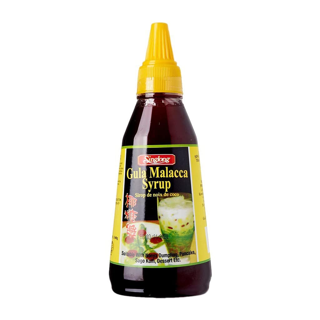 Singlong Gula Malacca Syrup 360g - Suitable with Nyonya Dumpling, Pancake, Sago Kuih, Dessert Etc.