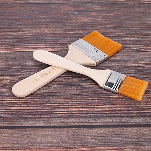 WETPET 12 pennelli per pittura a olio in legno Set...