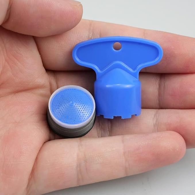18,5 mm Aerator do kranu 10 sztuk filtrów do zlewu Aerator z 2 przyciskami do aeratora oszczędzania wody filtr przeciwbryzgowy do kranu do łazienki kuchni