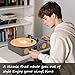 Vinyl Record Player with Speakers, USB Recording Mute Sound, 3 Speed Vintage Turntable with Bluetooth FM Radio RCA Line Out & AXU-in, Grey