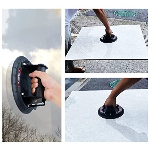 Inusbojie SUCTION CUPS-2PACKS Glass Suction Cups To Lift Large Glass Heavy Duty Vacuum Suction Cups With Protective Cover For Lifting Tile,Granite,Window,Windshield.165-330Lbs Load Capacity 2 Pack 8 Inch Blue thumb #4