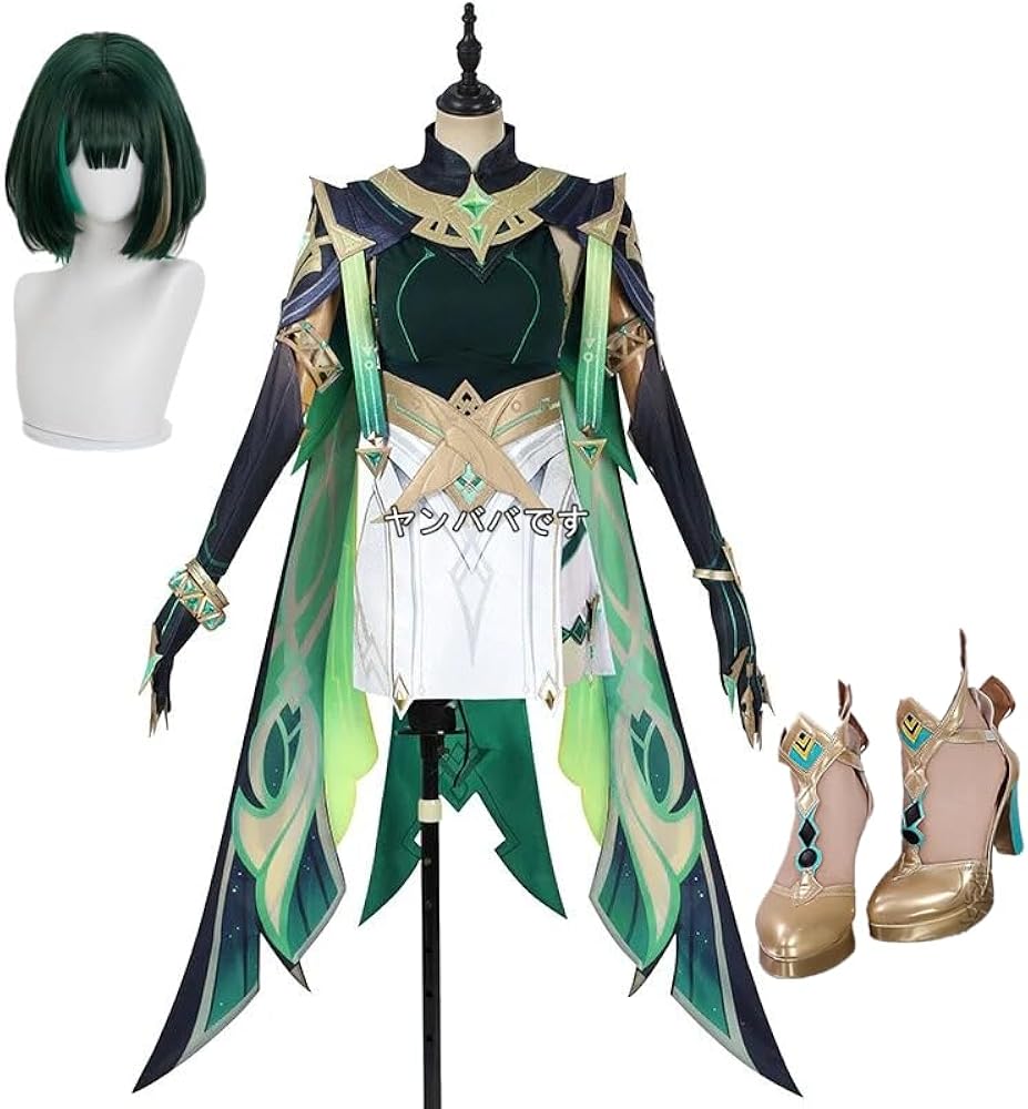 Amazon.co.jp: [ほししん / Hoshishin] 原神 ネフェル コスプレ衣装+