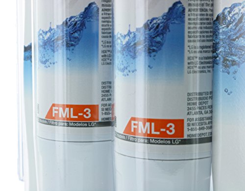 Hdx Fml-3 Replacement Water Filter / Purifier For Lg Refrigerators (2 Pack) #TOP3