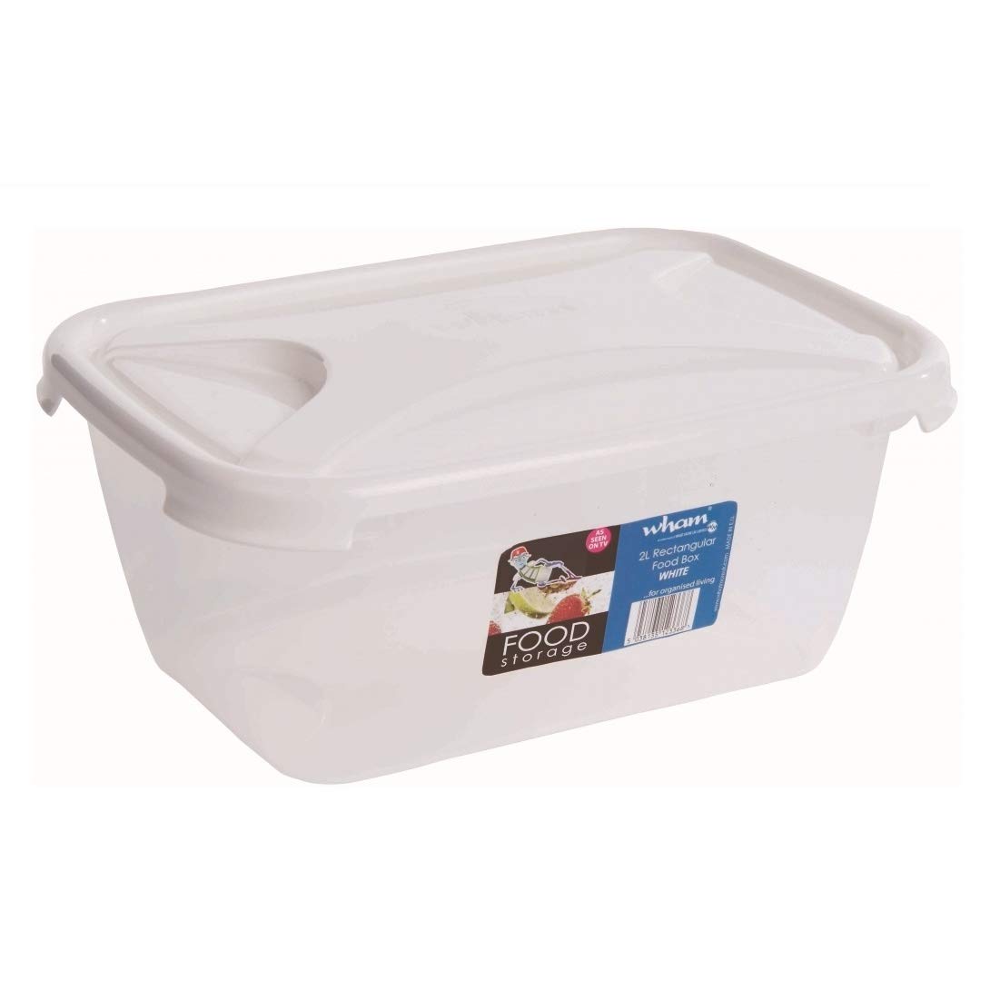 Wham Rectangular Food Storage 2L - 12373 White