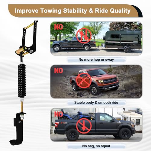 Image of 2 PCS 3611-YHD Rear Leaf Spring Helper Fits Ford F150 4WD 2009-2025