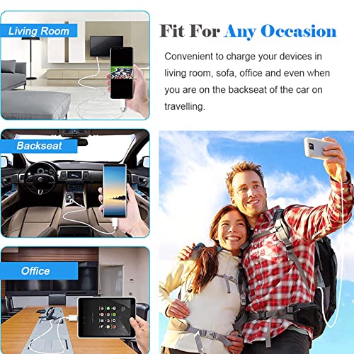 10Ft Long Android Charger Cable Fast Charge,Usb To Micro Usb Cable White,Micro Usb 2.0 Cable Usb Micro Cable For Samsung Charger Cord Tablet Galaxy 7 S7 S6 Edge Lg Phone,Charging Wire For Kindle Fire #TOP2