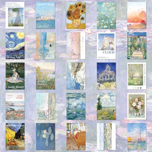 Image of Vintage Oil Painting Scrapbook Sticker, Journaling Supplies for Junk Journal, 500+ Scrapbooking Washi Stickers & 25 Ephemera Papers Art Scrapbook Supplies for Adults Teens Women Girls Junk Journal