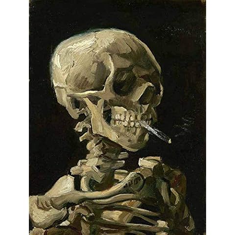 FAN C. Van Gogh - Crâne avec La Cigarette Brûlante Cover