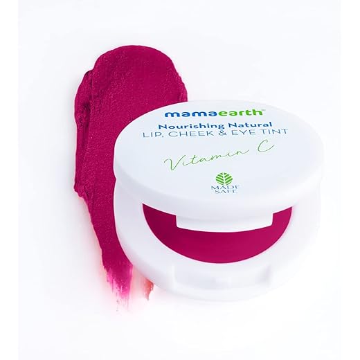 Mamaearth Lip Cheek Eye Tint 03 Rose Pink 4g 4 g