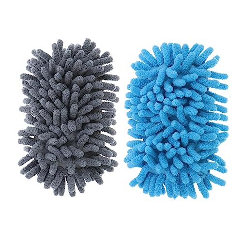 ARTIBETTER 2pcs Chenille Sponge Blackboard Eraser Dry Erase Eraser for Whiteboard Microfiber