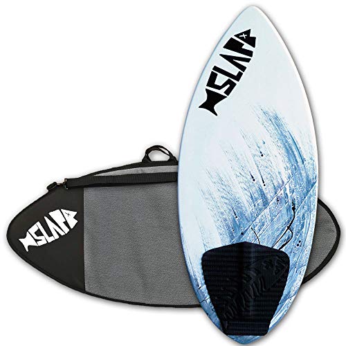 USA Made Slapfish Skimboard - Fiberglass & Carbon - Riders up to 200 lbs - 48