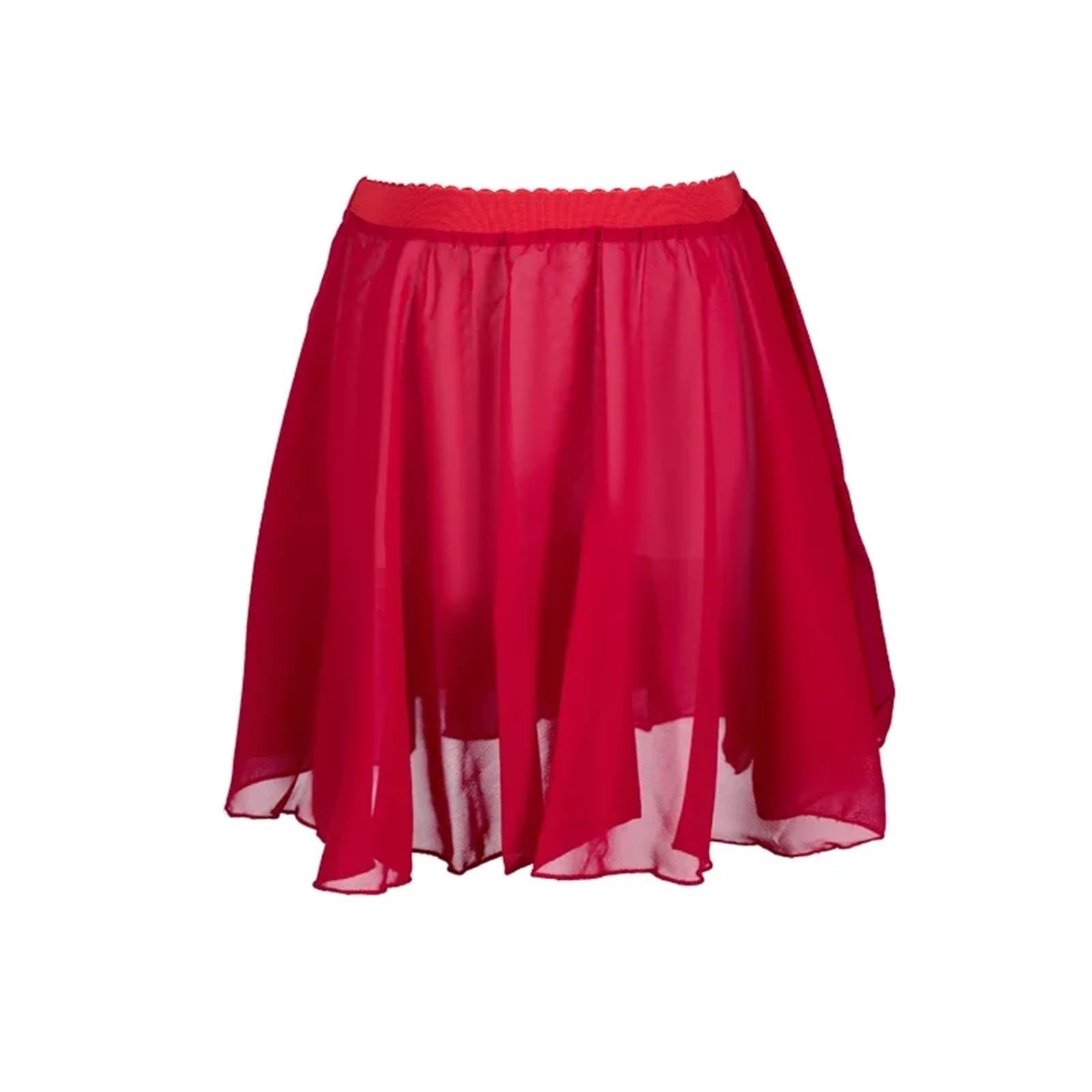 Ballett-Wickelrock FüR MäDchen Ballett-Tutu-Rock for Mädchen Röcke Kinder Flauschige Tüllröcke elastische Stirnband Ballett Trikot Röcke Zum Tanzen(Red,XL Height 160-175cm)