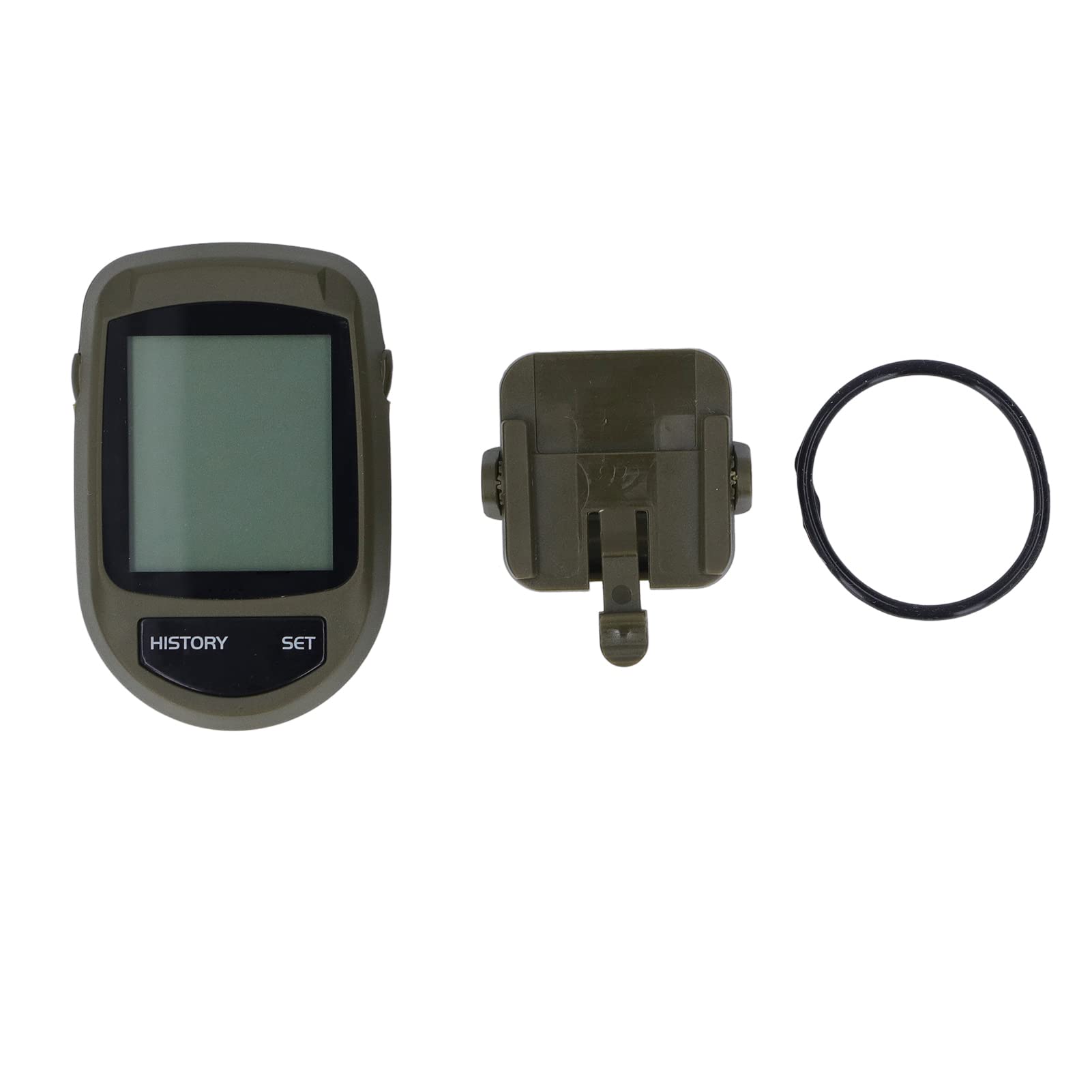 Mini Baromètre Multifonction Altimètre, 8 en 1 LCD Affichage Numérique Altimètre Multifonctionnel Altitude Température Horloge Moniteur Météo, Thermomètre Testeur Barométrique