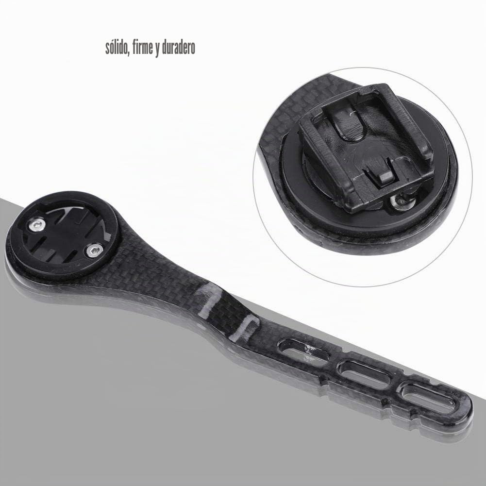 Soporte para computadora de bicicleta, bicicleta de carretera ligera integrada GPS Soporte para montaje de barra de manija para computadora para Garmin Bryton Base Soporte de montaje de computadora en
